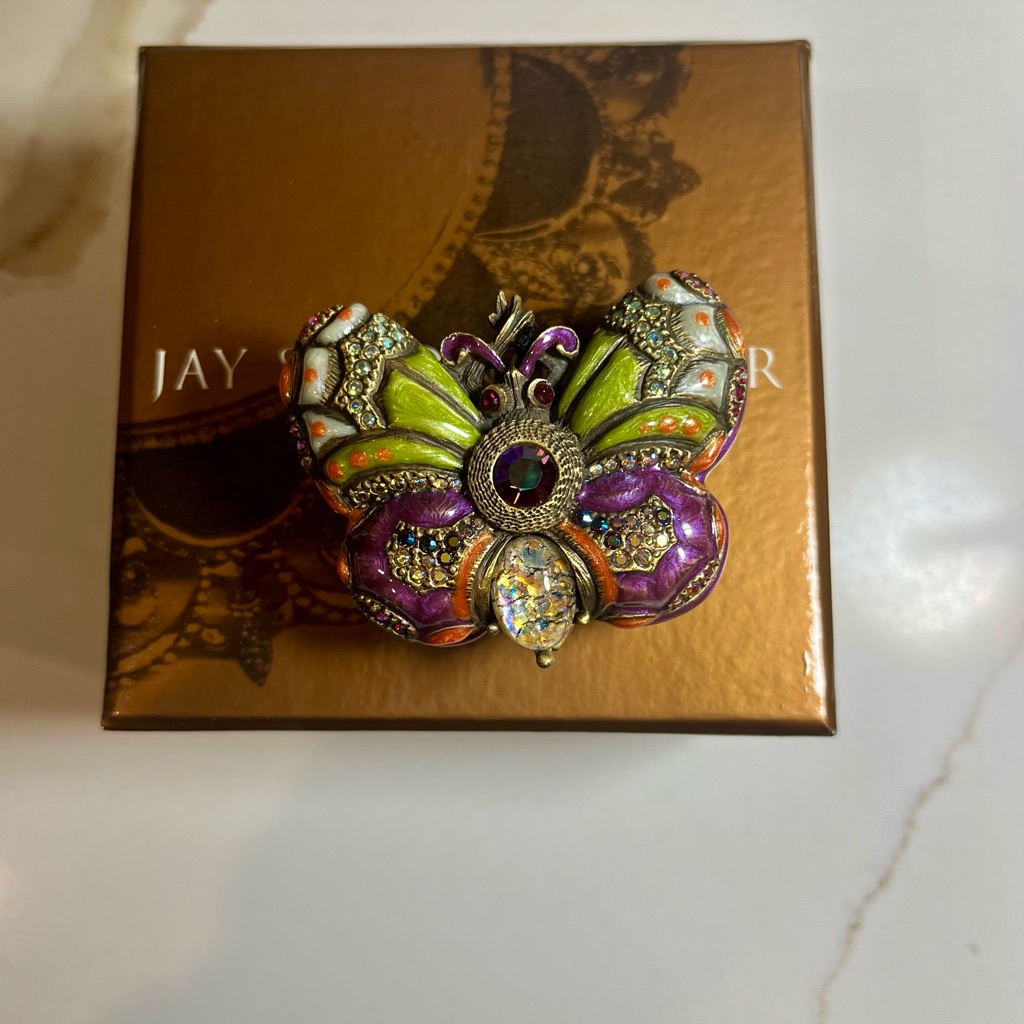 Jay Strongwater Butterfly Box